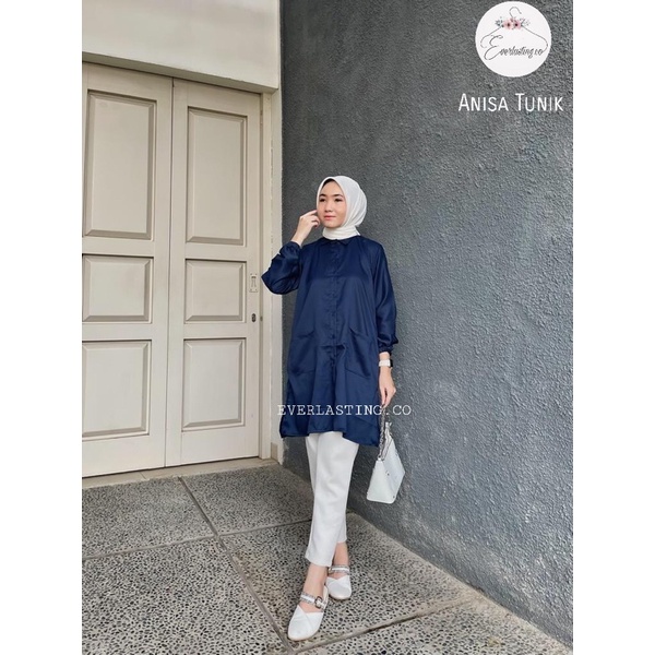 TUNIK ANISA/ATASAN WANITA FIT TO XL