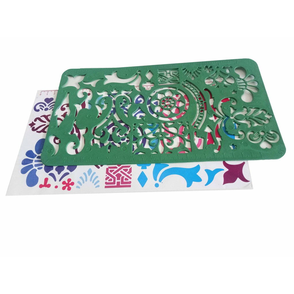 12 pcs Penggaris Fancy seri Batik
