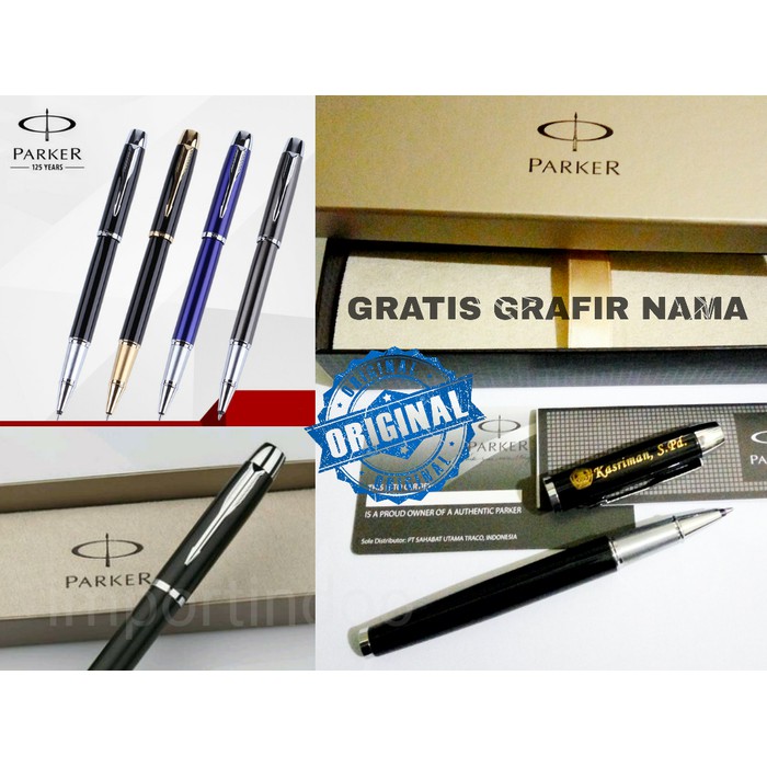 

CUCI GUDANG PULPEN PARKER IM SIGN PEN ORIGINAL GRATIS GRAFIR NAMA