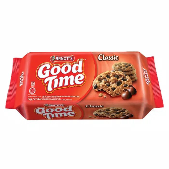 Good Time Cookies (Double Choco, Rainbow, Coffee) 72gr