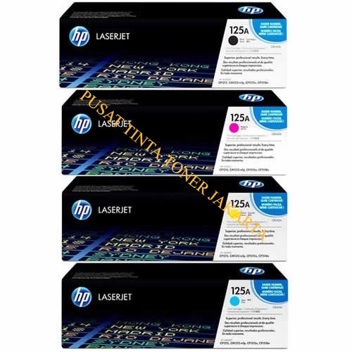 Toner HP LaserJet 125 A (B, C, Y, M) (1SET) = CP1215, CM1312n, CP1515n