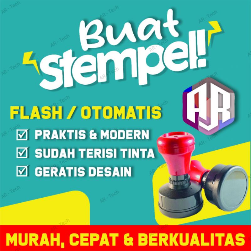 

Stempel Flash / Stempel Otomatis / Stempel Murah / Stempel Logo / Stempel Lunas /Stempel Toko