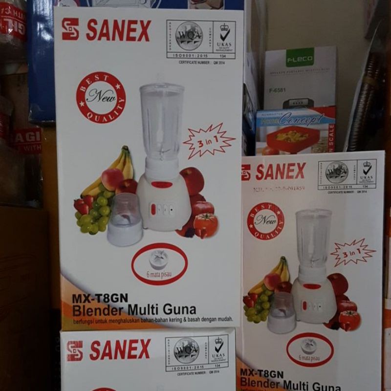 Blender SANEX MX - T8GN 3in1 Blender Multi Fungsi(Type Baru)