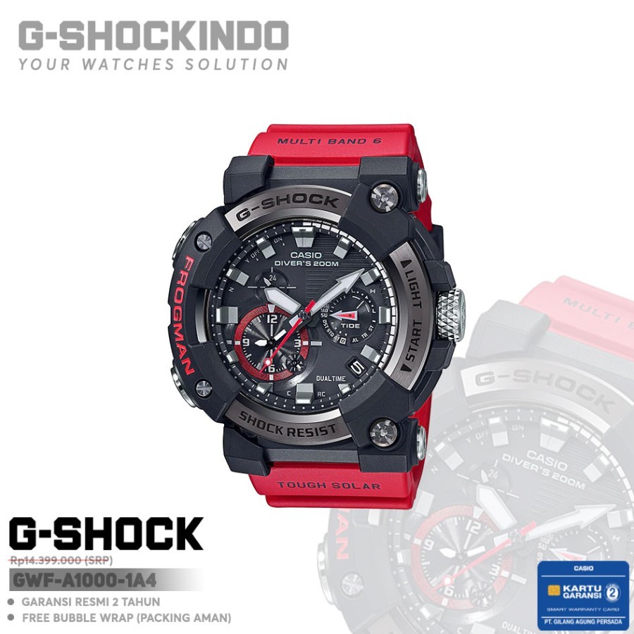 Casio G-Shock GWF-A1000-1A4 / GWF-A1000-1A4DR Original