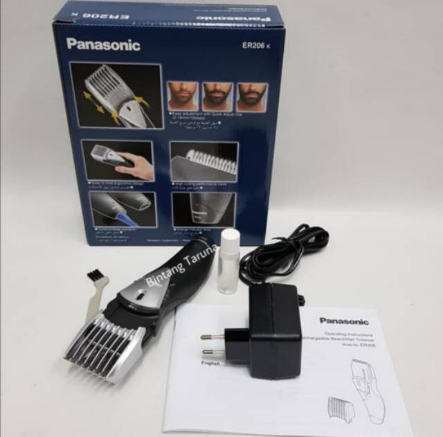 Hair Trimmer Panasonic ER206 Beard Timer Panasonic ER206 Shaver ER 206