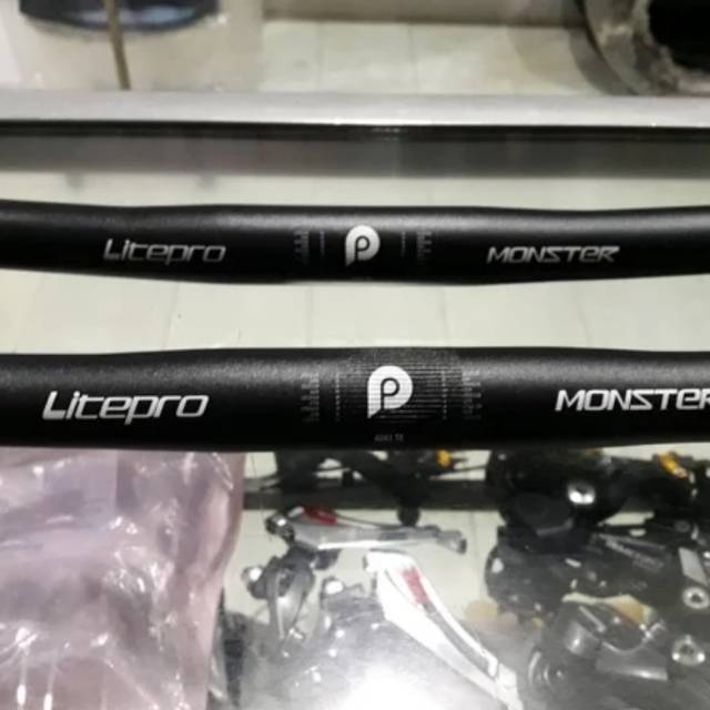 HANDLE BAR STANG SETANG SEPEDA LITEPRO MONSTER FOLDING BIKE