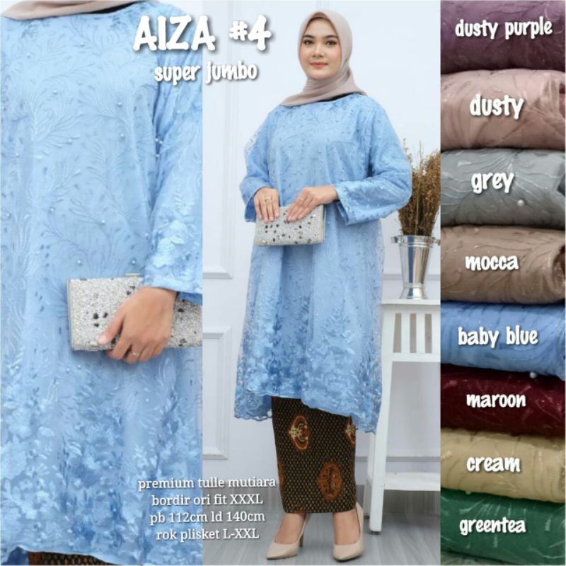 TerlarisSet Rok Tunik Brukat Jumbo LD 140cm