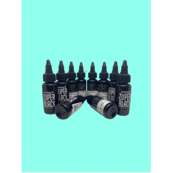 Tinta tattoo Intenze zuper black pigment tatto pigmen pewarna tato ( non original)