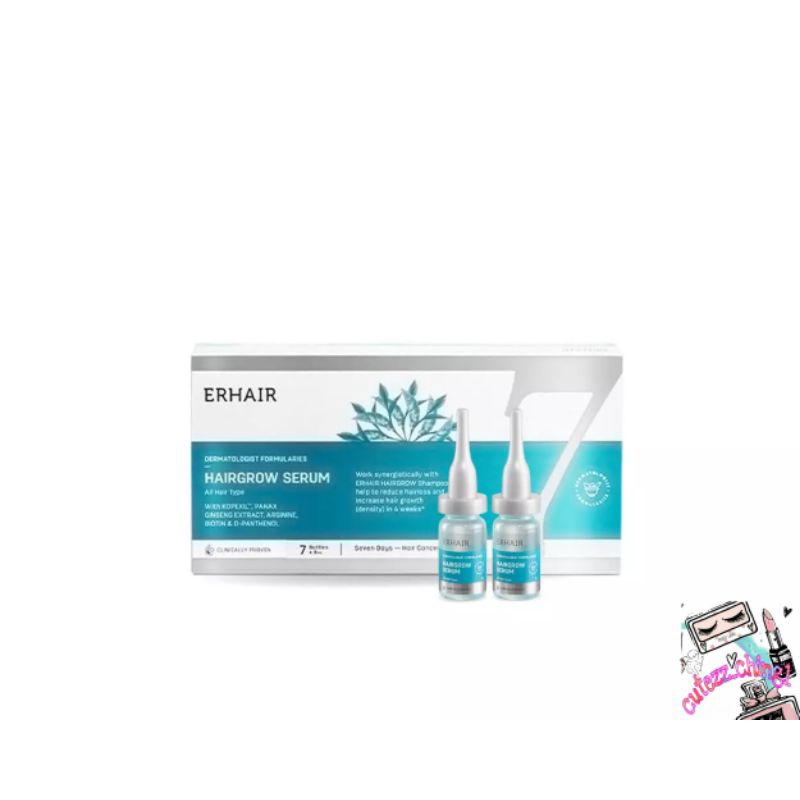 ☃️Cutezz_Ching1☃️Erhair Hairgrow Serum 7x8ml