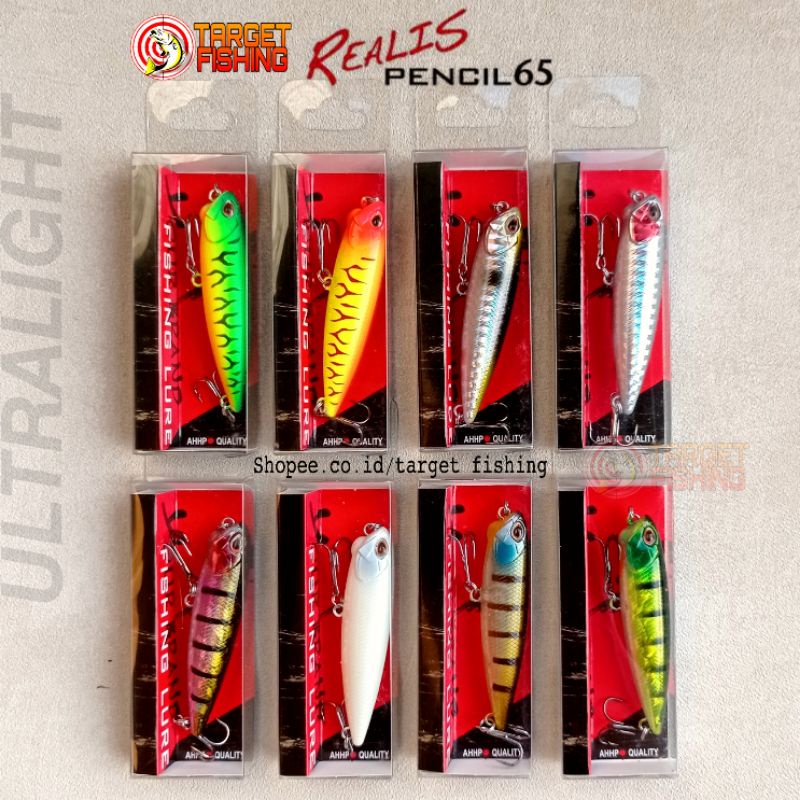 [Replika] Realis Pencil WTD 65 - Umpan Casting Duo Top Water 6.5cm 6gr