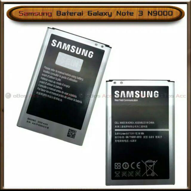 Baterai Samsung Galaxy Note 3 N9000 Original Batre Batrai