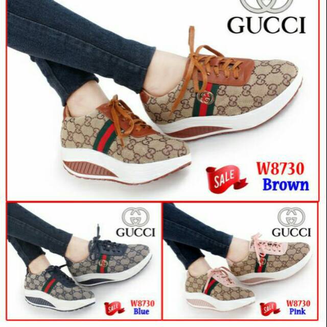 Sepatu GUCCI vulcanize sport shoes 8730