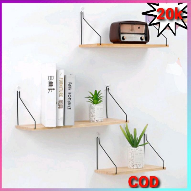 Rak Dinding Tempel-Rak Ambalan