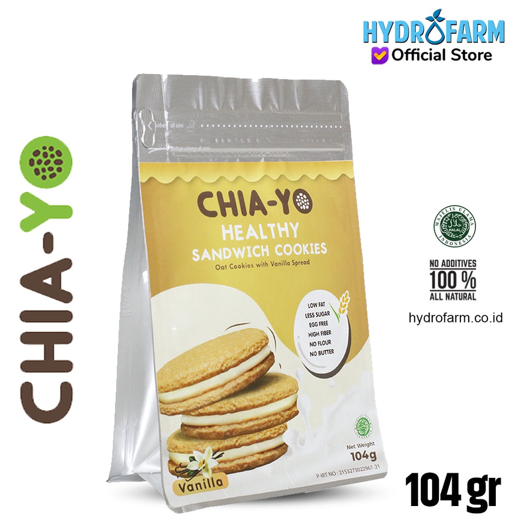 

Chia Yo - Healthy Sandwich Cookies Mix Reguler