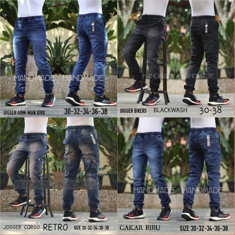 Celana Joger Jeans | Celena Joger Bikers | Celana Joger Pria | Celana Joger