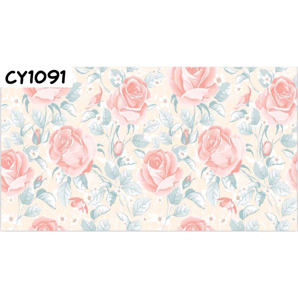 Stiker dinding Wallpaper Dinding Wallstiker kamar tidur 45cm x 9m Bata Garis Batik - WORLDDEKOR