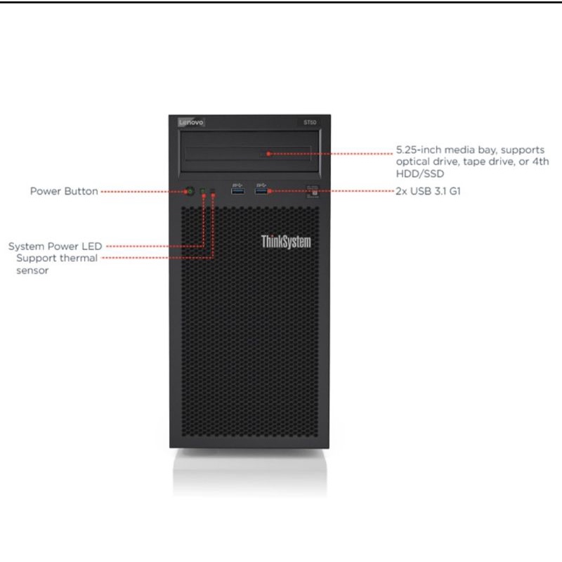 PC SERVER LENOVO THINKSYSTEM ST50