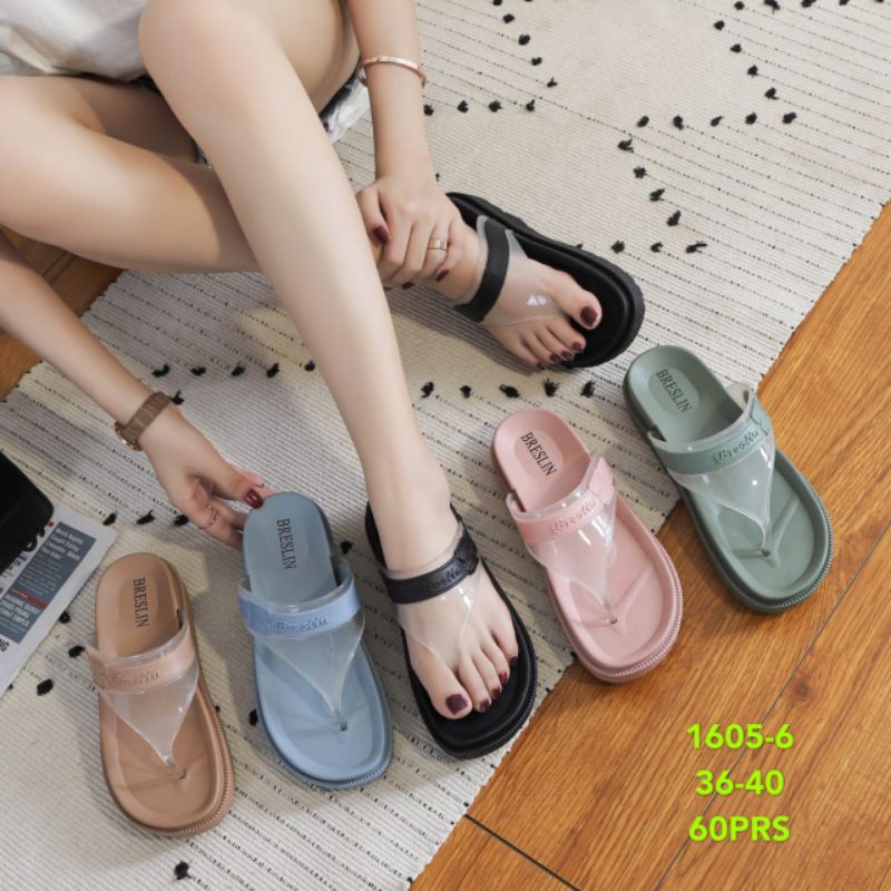 SANDAL JELLY BRESLIN SANDAL IMPORT SANDAL WANITA MURAH