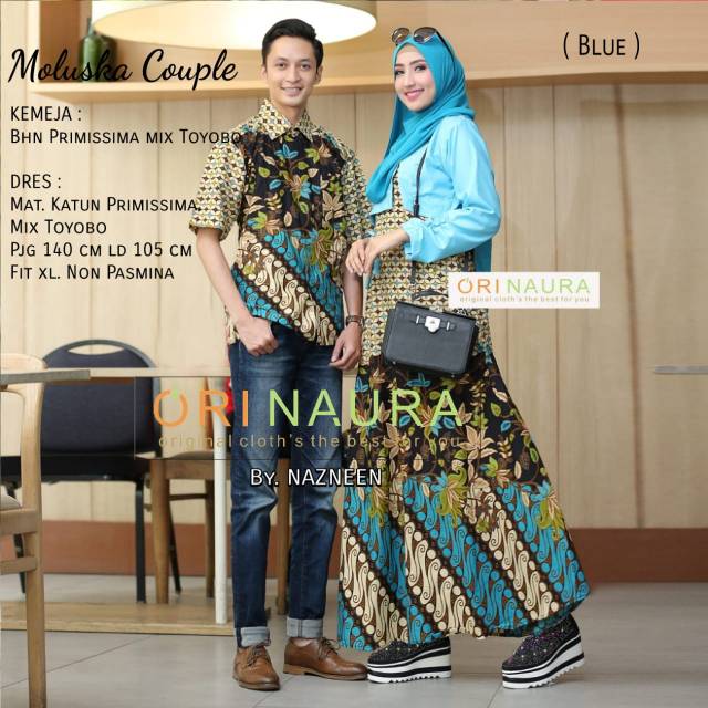 Moluska Couple Batik by Ori Naura