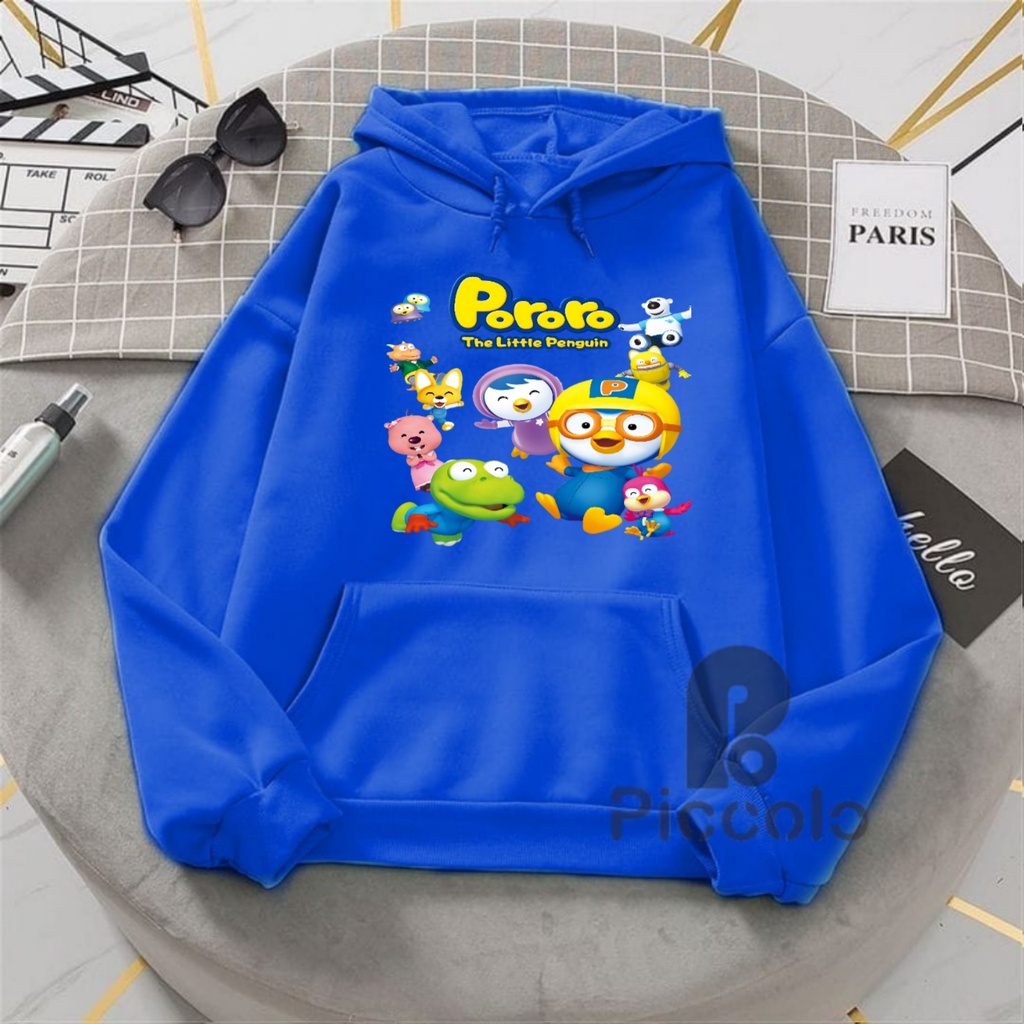 HOODIE ANAK PORORO BAHAN PREMIUM