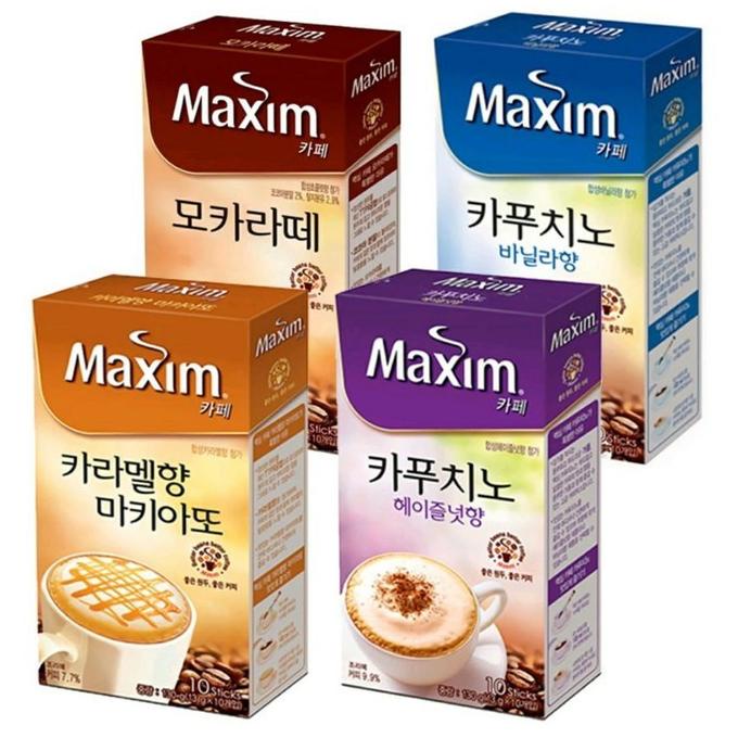 

maxim coffee varian korea isi 10