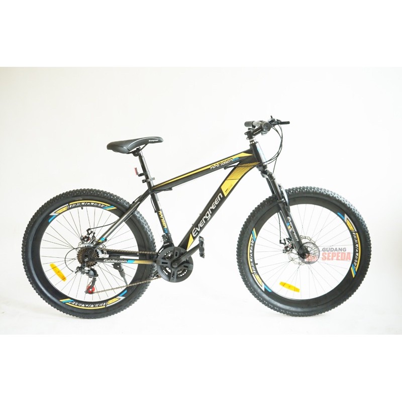 Khusus Exspedisi Sepeda Gunung MTB Evergreen Ranger 540 size 26 inch bisa roadbike bisa cicil kredit cicilan COD Garansi NEW-2