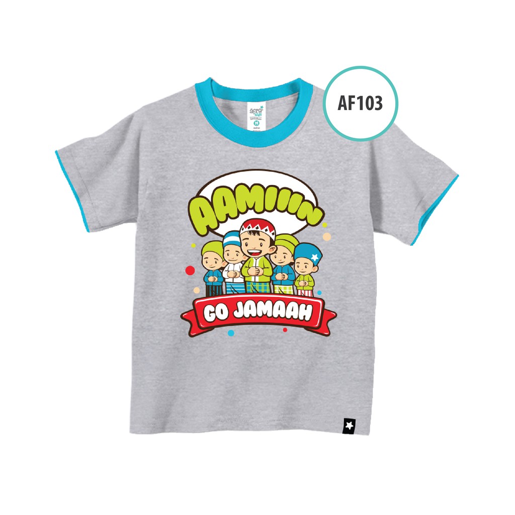 Kaos anak Afra kids