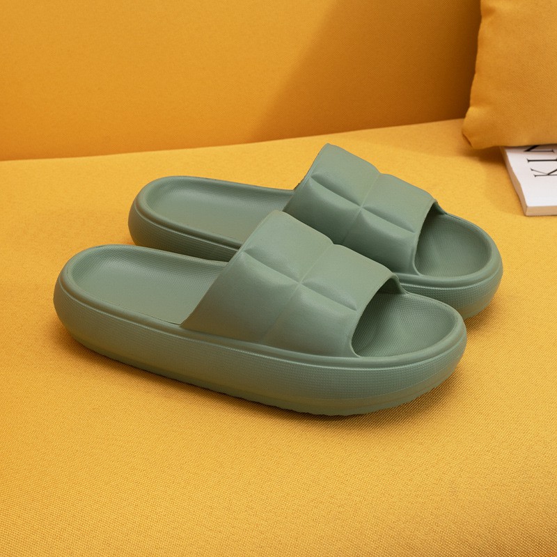 ✨✨012 SENDAL RUMAH FLIP FLOP SANDAL PREMIUM HNM UNISEX COUPLE SLIP ON ANTI SLIP / SANDAL H&M QUALITED POOL / SANDAL HM WANITA IMPOR BAHAN KARET✨✨-HIJAU
