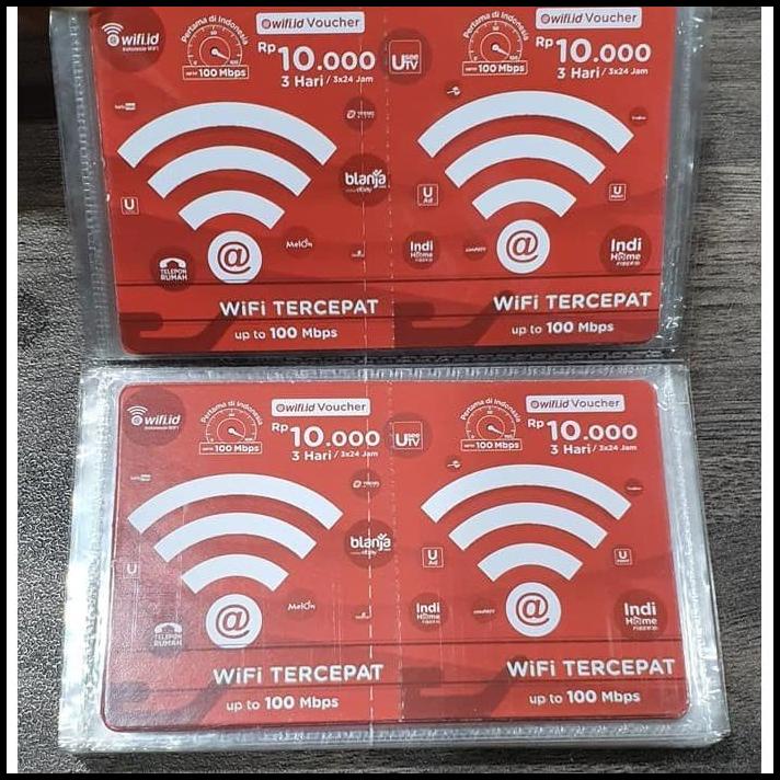 Jual Voucher 10K Fisik Wifi Id Voucer Telkom | Shopee Indonesia