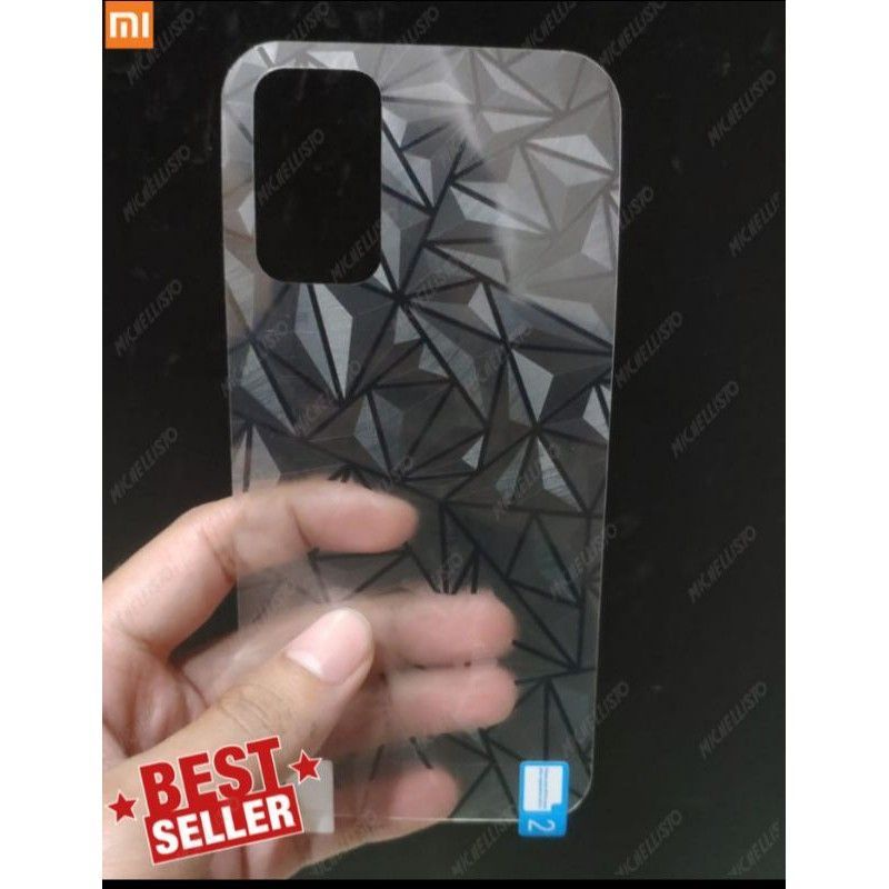 Garskin anti gores belakang hp motif Diamond Realme C11