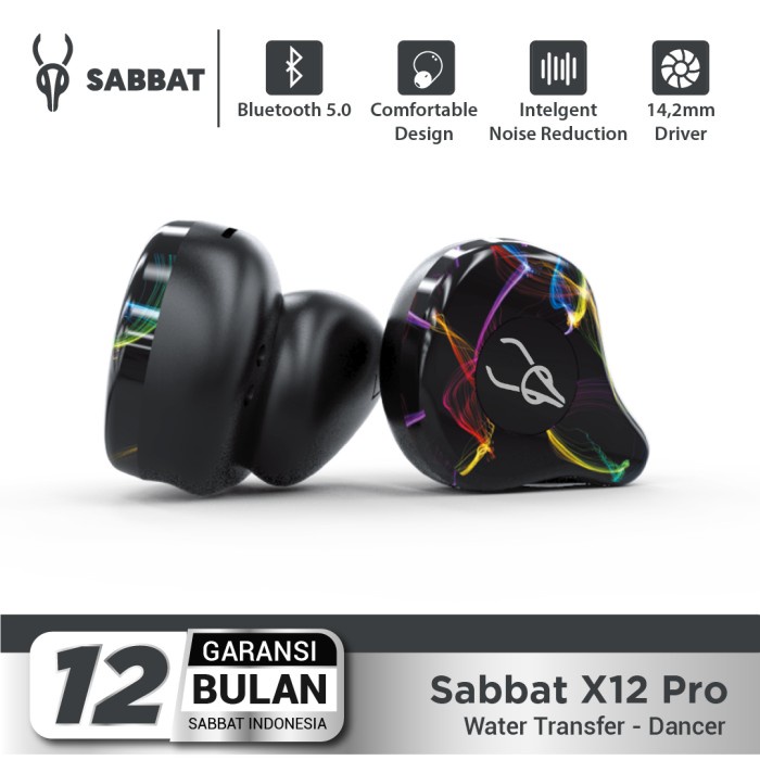 TRUE WIRELESS EARBUDS TWS SABBAT X12 PRO - DANCER