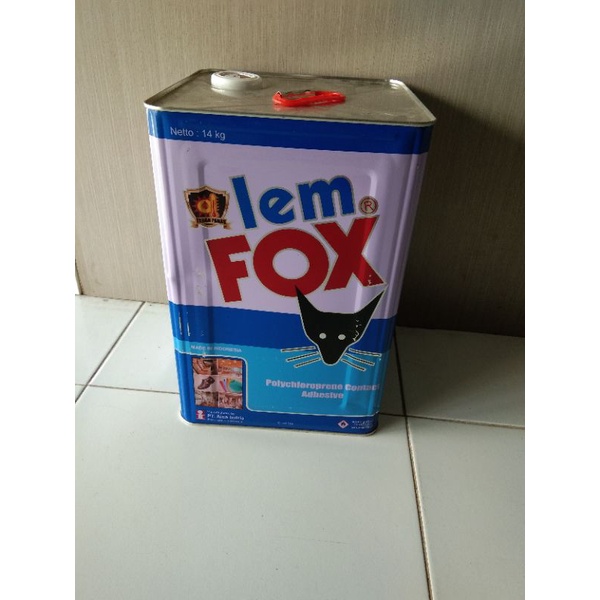 

LEM FOX BIRU 14 KG / LEM KUNING HPL SERBAGUNA