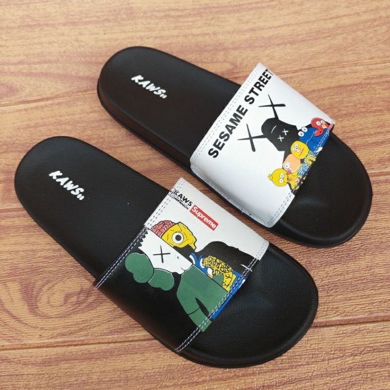 Sandal Slop Off White Sandal Kaws Sandal Pria Wanita Sandal Murah