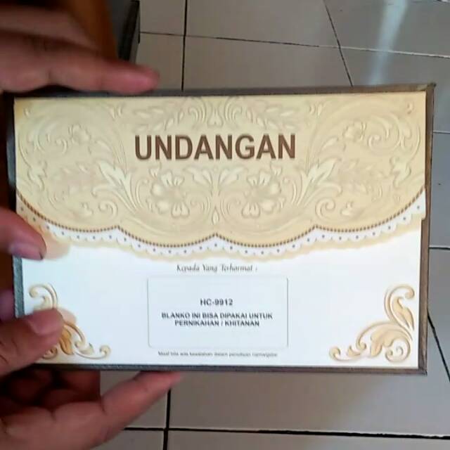 Undangan Pernikahan Hardcover