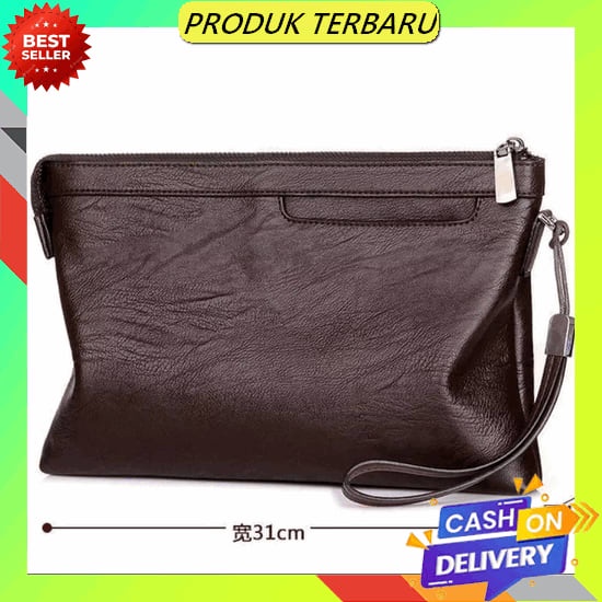 Pouch Bag Bally Leather Premium Import, Handbag Bally Branded Pria, Tas Tangan Pria Dompet/Dompet Pr