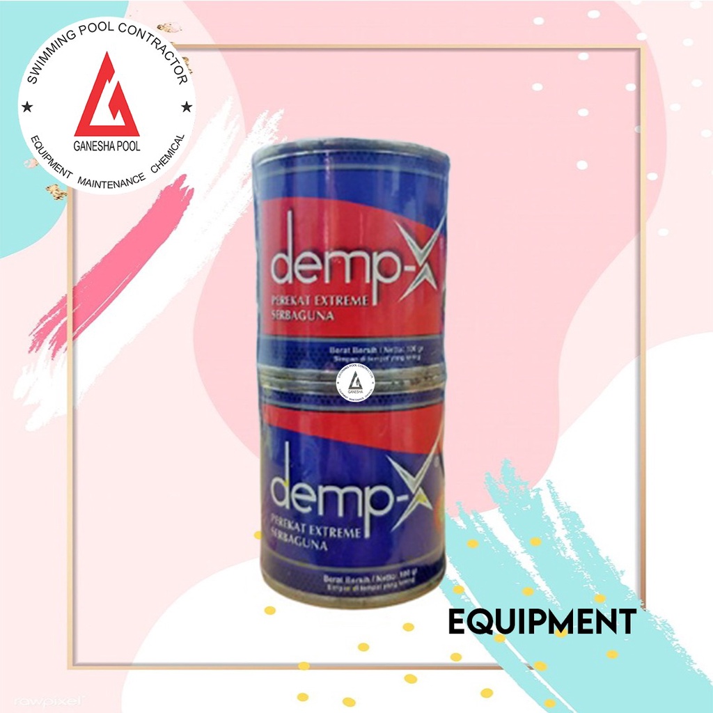 Lem Keramik Kolam Renang DEMP X Perekat Keramik Tanpa Kuras Air Kolam