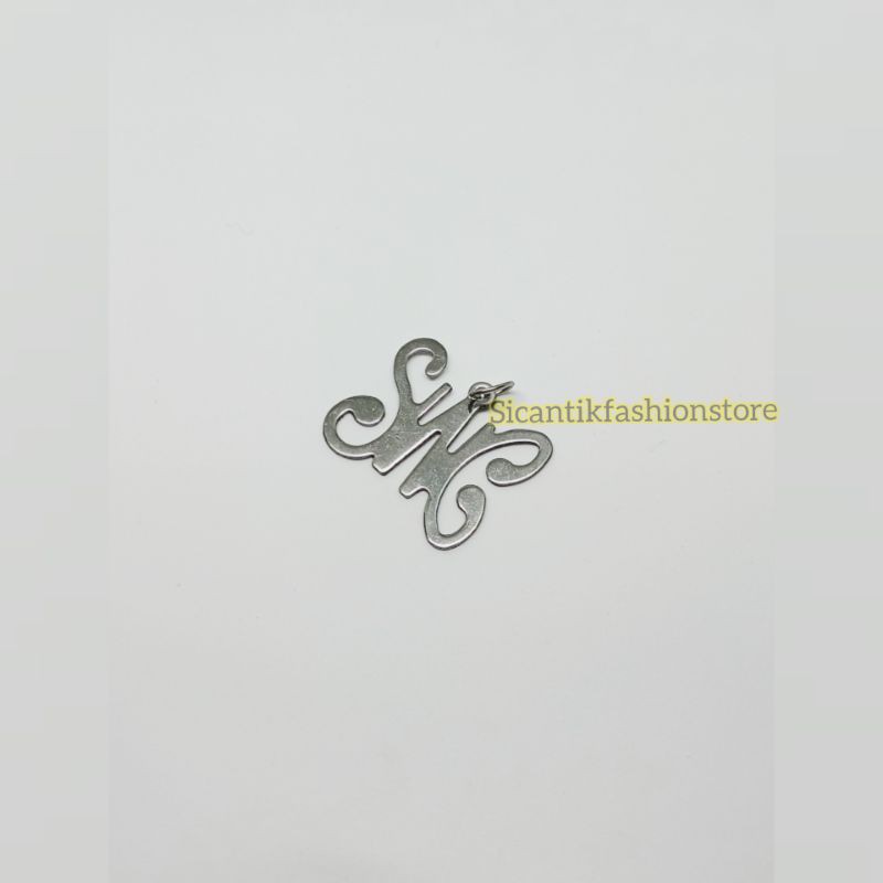 Liontin logo Slank/Bandul logo Slank silver Terlaris Fashion pria keren murah berkualitas bagus