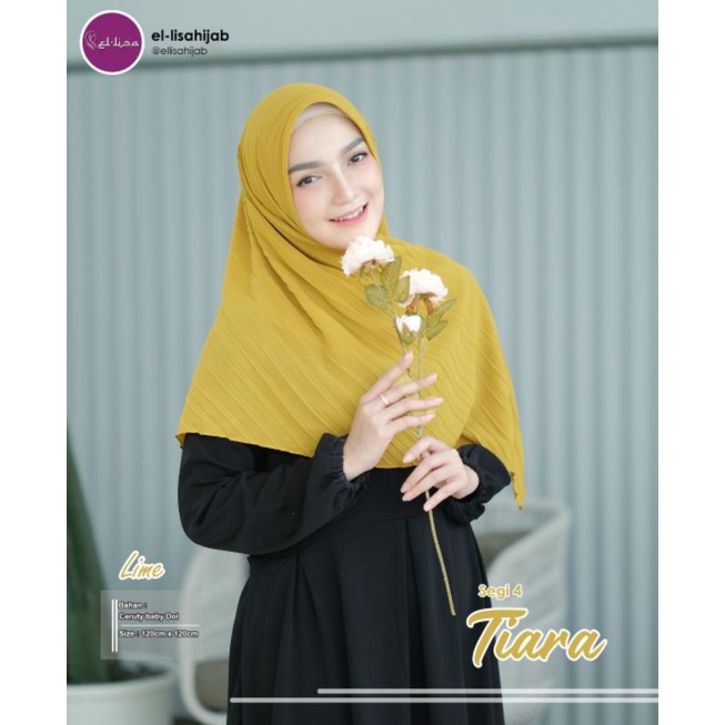 segiempat plisket ellisa/hijab ellisa PROMO