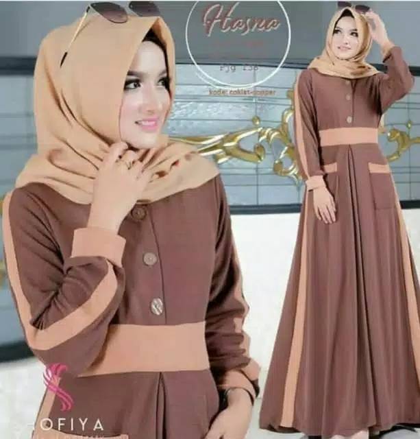 Baju murah-gamis hasna