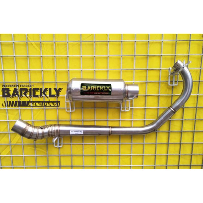 Knalpot Satria F150 FU Porting 200cc Fu Karbu & Injeksi Balap Bore Tune Up Drag Race Satria F150 Fu