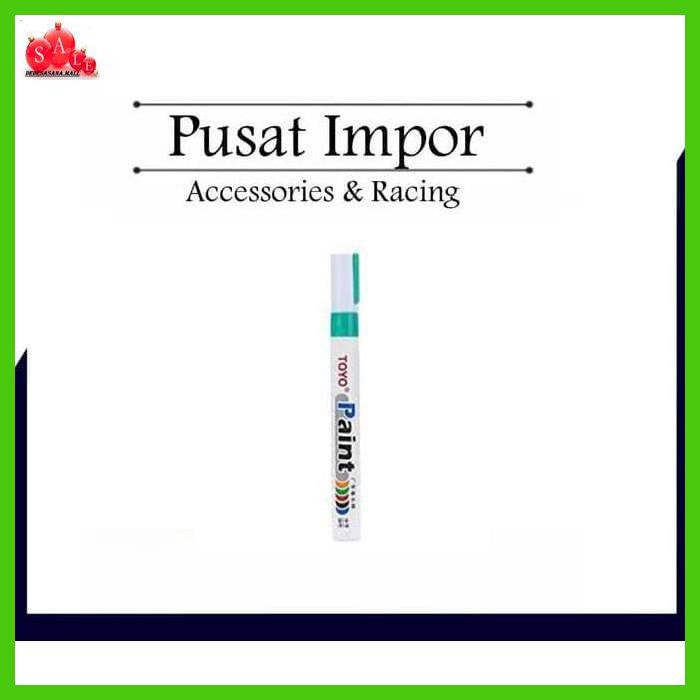 

VERCOCAR- SPIDOL BAN TOYO HIJAU - PAINT MARKER TOYO KUALITAS TERBAIK -ASLIII.