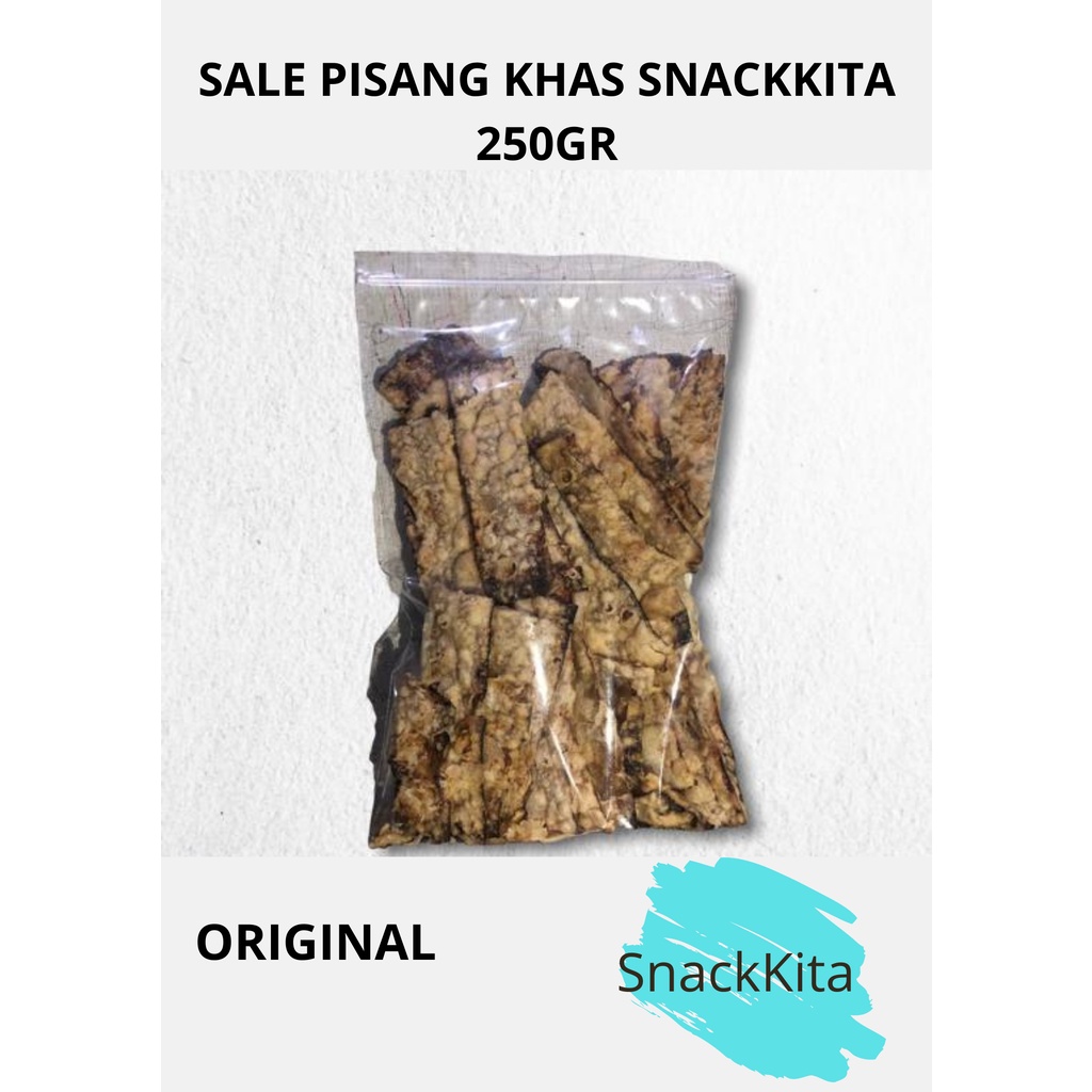 

SALE PISANG KHAS SNACKKITA ASLI ENAK !