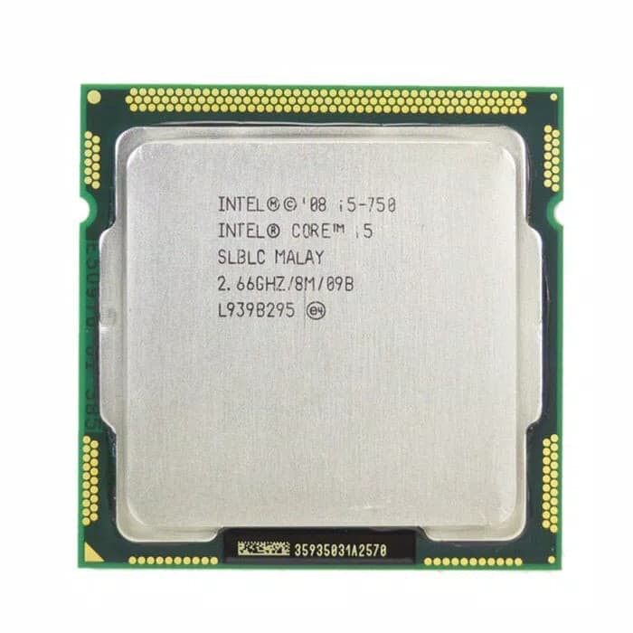 Processor Intel Core I5 750 2.67GHz