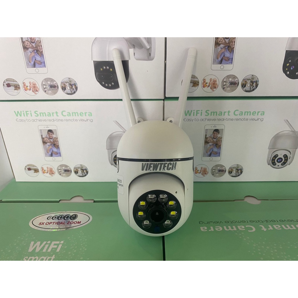 Kamera CCTV Wifi Mini PTZ 5mp Fullhd Colorvu 360