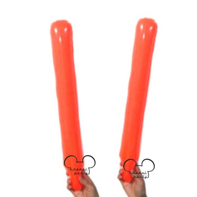 Balon Tepuk Orange / Balon PVC / Balon Supporter / Balon Tepuk / Balon Suporter
