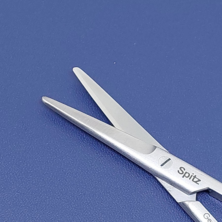 Alat medis Alkes Mayo Scissors 14,5 cm with Tungsten Carbide|Spitz|Premium Finishing