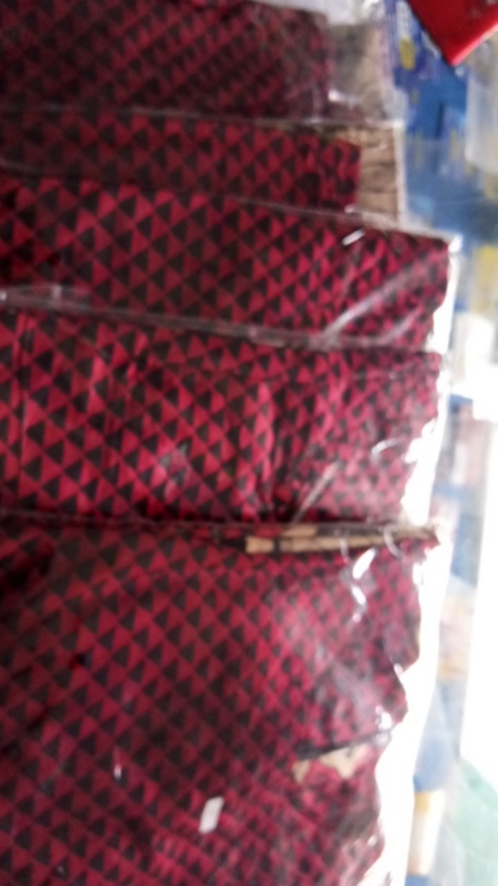 Batik Couple Keluarga Sania Ruffle Ori Ndoro Jowi Dnt Motif Bara Api Merah