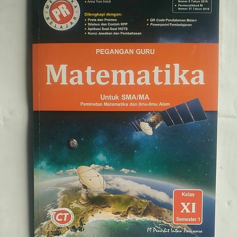 Buku PR peg guru Mat XI peminatan sem 1