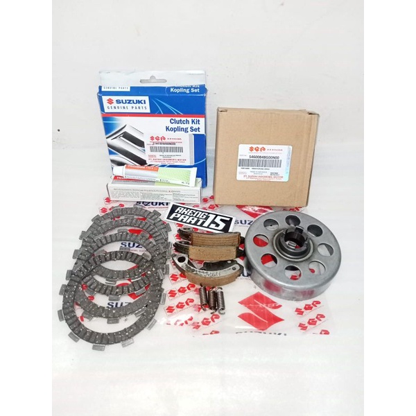 Mangkok ganda Smash+Kampas ganda+Kampas kopling lem Smash Smash new