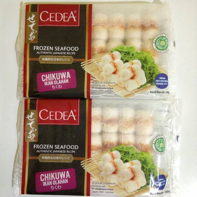 

Chikuwa cedea 250gram